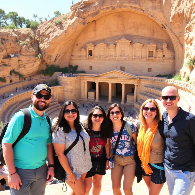 Happy guests enjoying Quincy Valley Shuttle & Tours 3