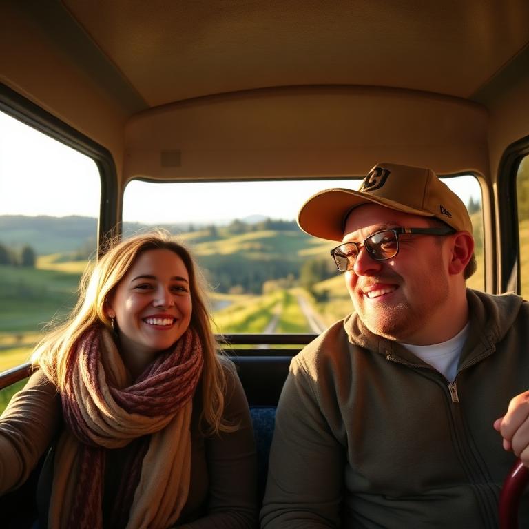 Happy guests enjoying Quincy Valley Shuttle & Tours 4